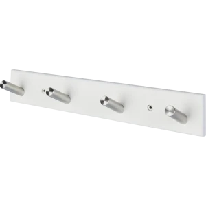 Вешалка настенная 4 крючка Koloro 36x6x6.5 см цвет белый 89388845 STLM-2108297