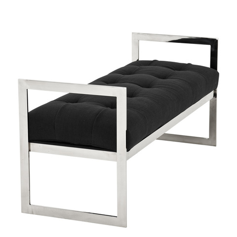 Скамейка Barcelona от Eichholtz EICHHOLTZ ДИЗАЙНЕРСКИЕ, EICHHOLTZ 060432 Чёрный  - Вид №1