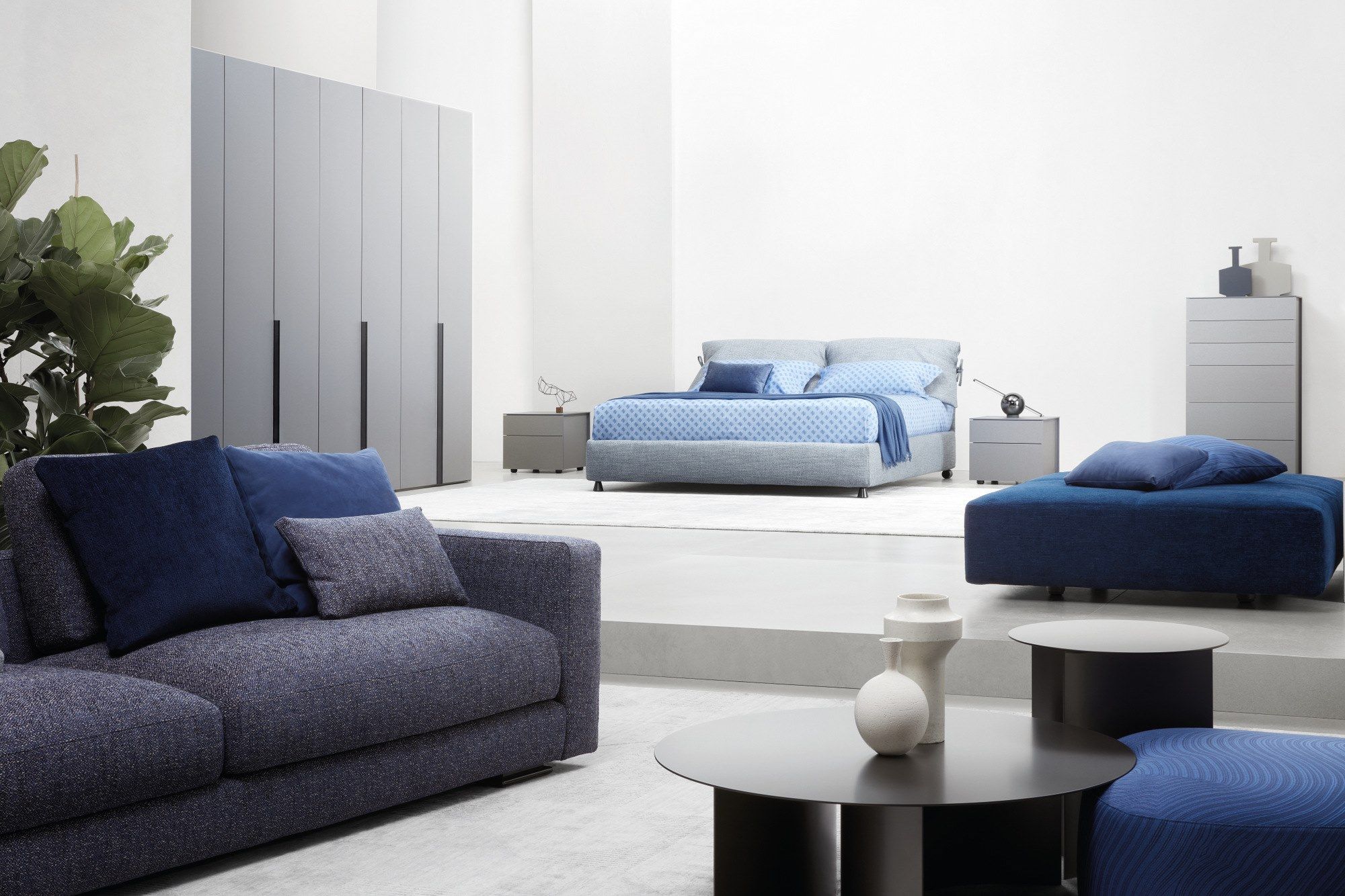 Съемная двуспальная кровать Flou Nathalie ARCH-00067219 - Вид №10