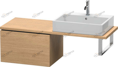 LC582305252 L-Cube Шкафчик для компактной консоли Европейский дуб, декор Duravit