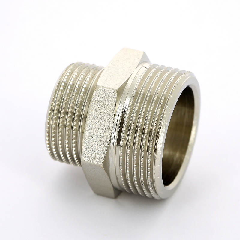 Ниппель НН никелированный TIEMME 1"1/4x1" 1500318 - Вид №1