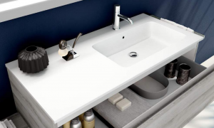 L412DM Подвесная раковина настенная прямоугольная IBC Niky белая