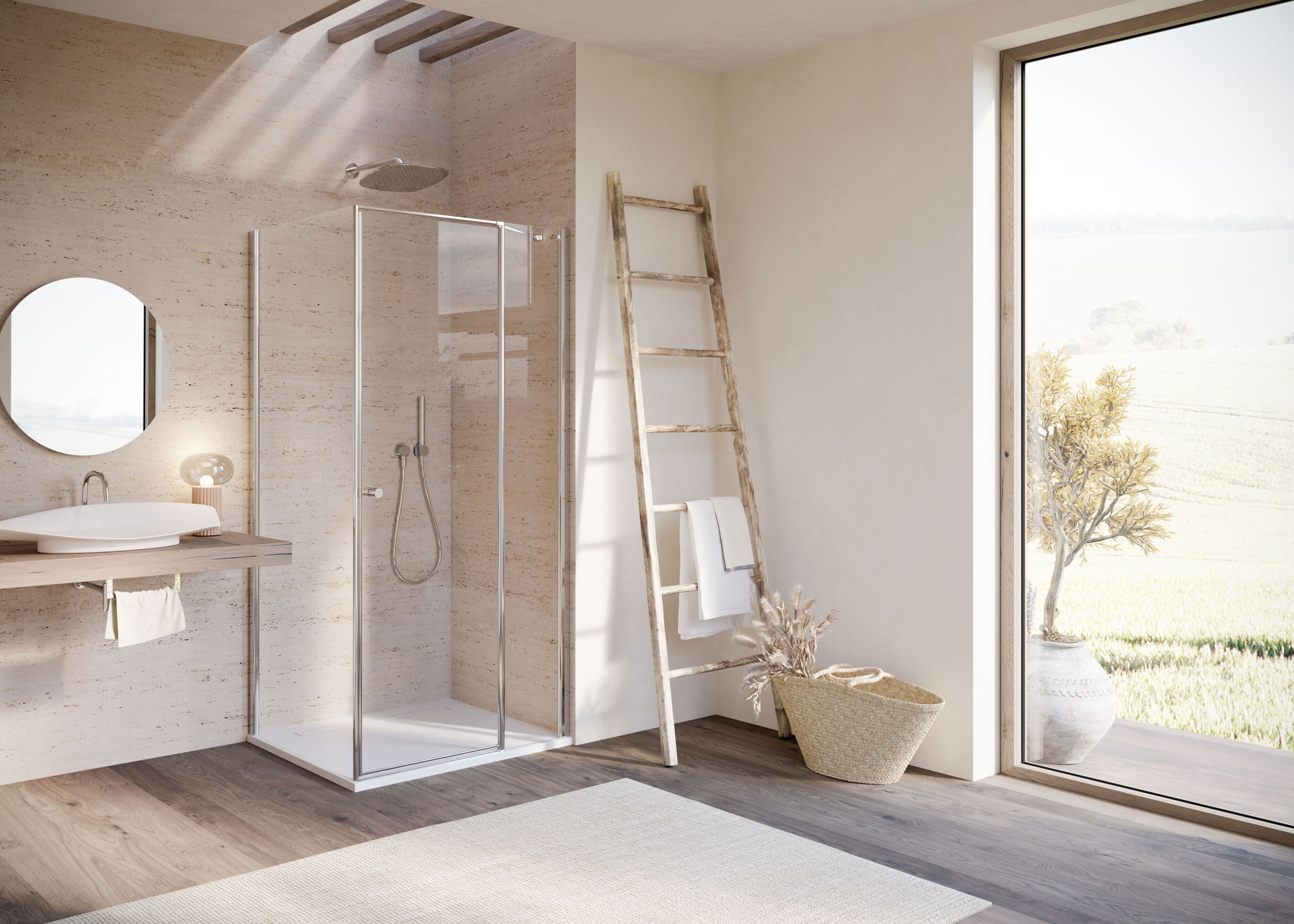 Прямоугольная хрустальная душевая кабина DUKA Multi-S 4000 NEW ARCH-00140870 - Вид №8