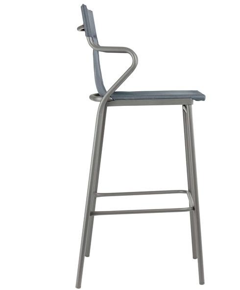 Lafuma Mobilier Высокий штабелируемый табурет batyline® с подставкой для ног Horizon sun-id-1349092 - Вид №1