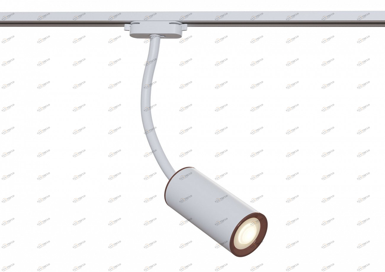 Трековый светильник белый TR010 TECHNICAL SINGLE PHASE TRACK SYSTEM 00-3956223 Белый 