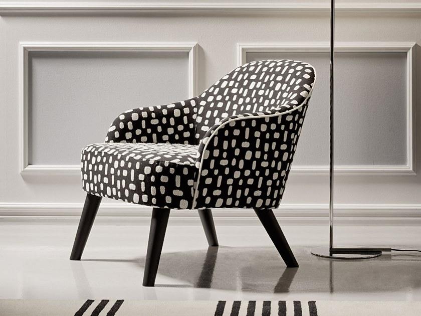 Very Wood Кресло из ткани с подлокотниками Carmen sun-id-1485656 - Вид №2