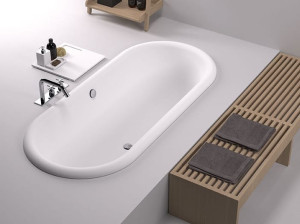 Утопленная овальная ванна Cristalplant®