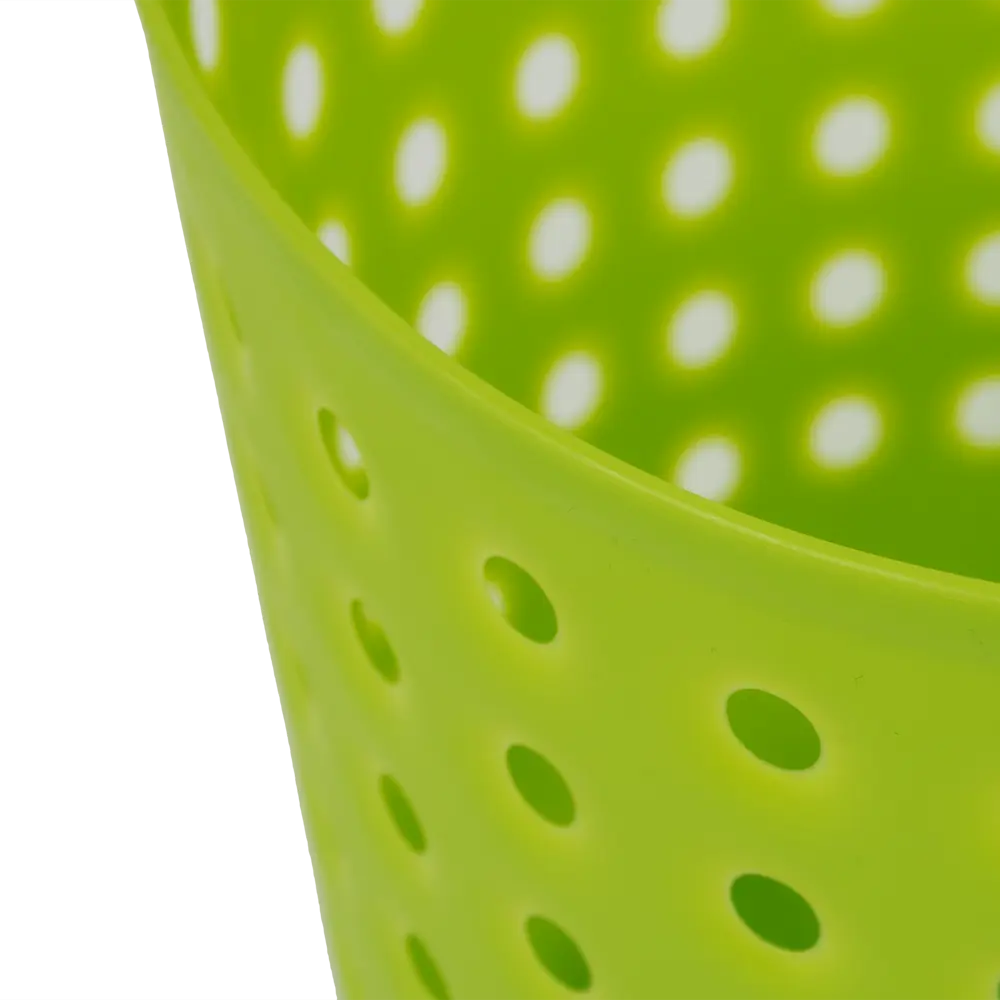Корзинка Soft 20.61×22.21×17.4 см 4.1 л пластик цвет зелёный BEROSSI STLM-2170323 - Вид №4