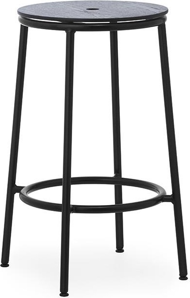 506081 Барный стул 65 см Black Oak Normann Copenhagen Circa 