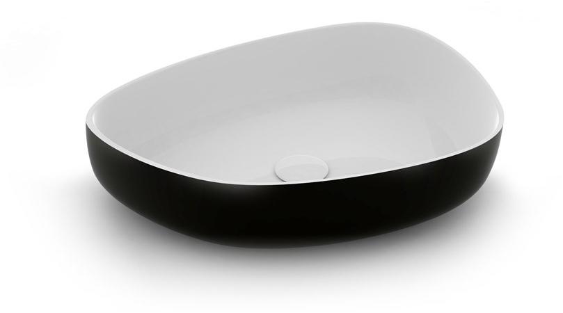 Met42550 Накладная раковина на столешницу  овальная Olympia Ceramica METAMORFOSI - Вид №1