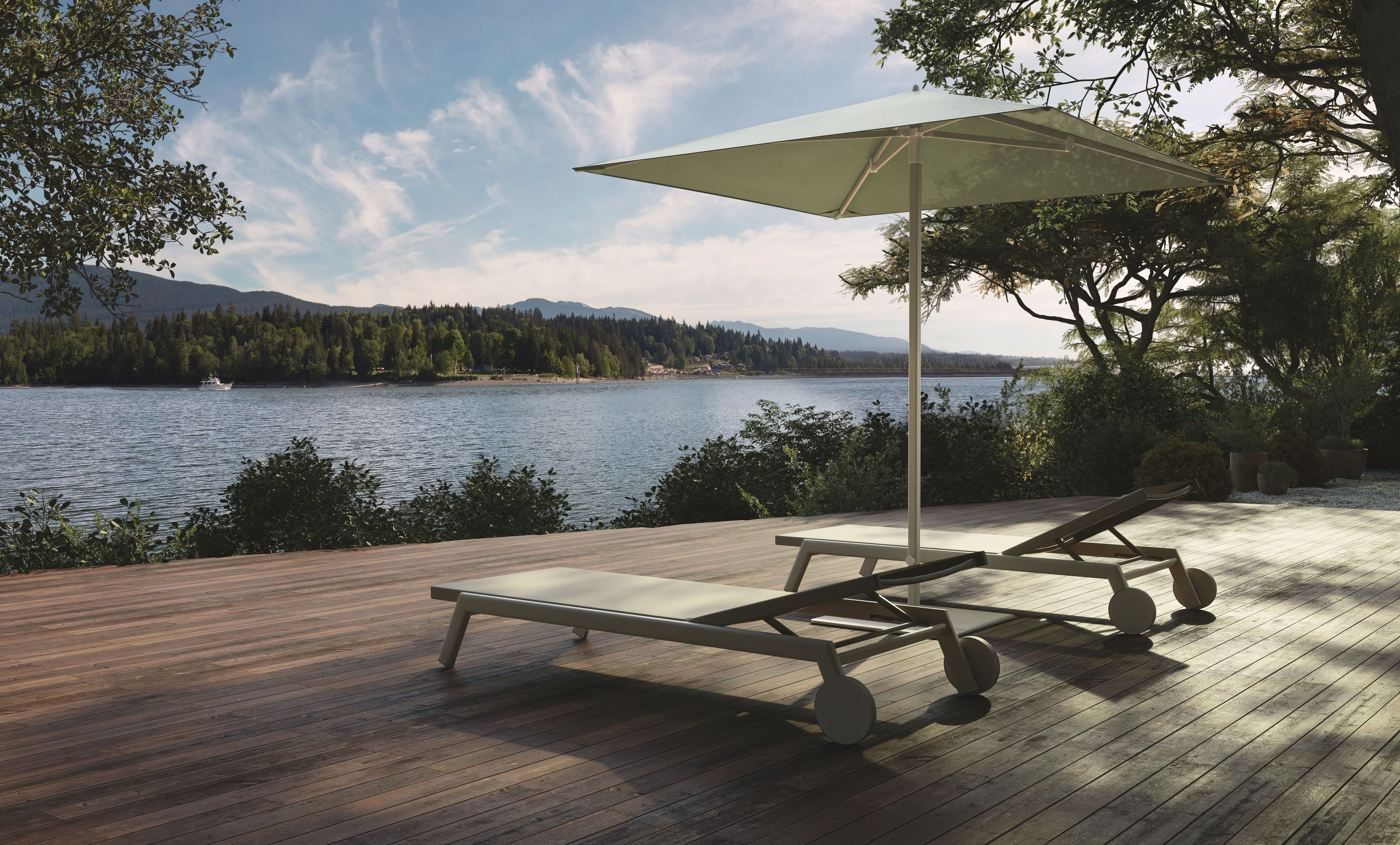 Стальная основа для зонтика Kettal погода ARCH-00006899 - Вид №1