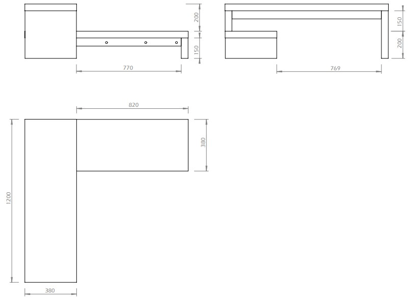 TemaHome Низкая тумба под телевизор sun-id-1498250 - Вид №10