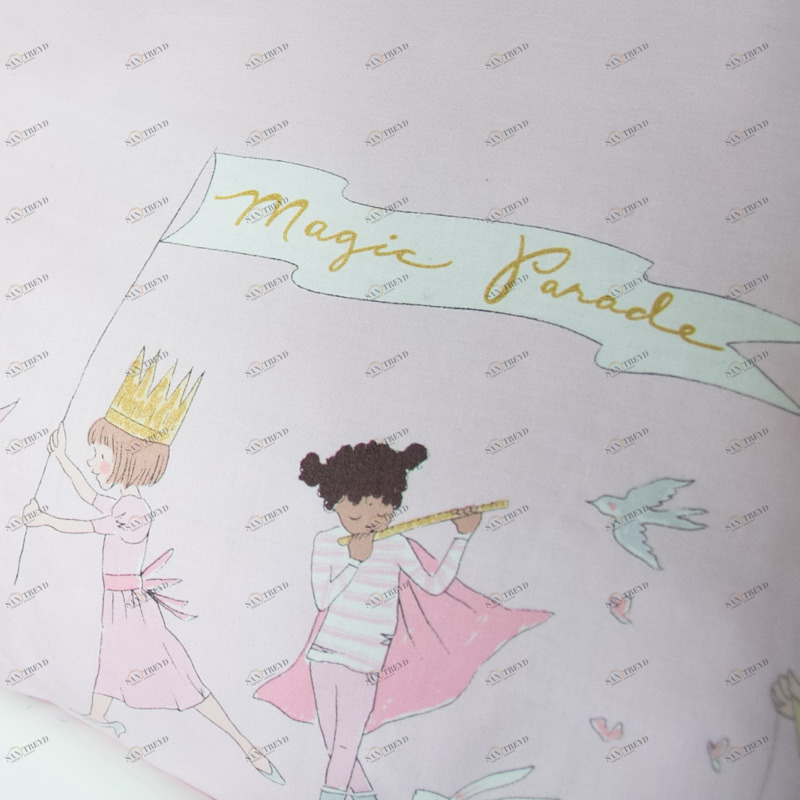 Комплект детского постельного белья Magic Parade VAMVIGVAM  282088 Белый;розовый Santreyd 