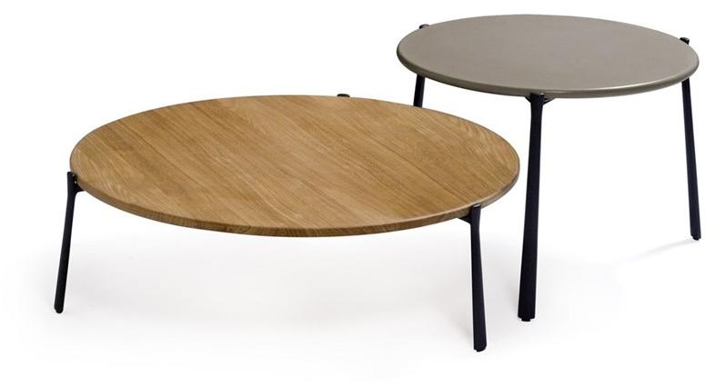 TRIBÙ Круглый садовый стол из алюминия с порошковым покрытием Branch sun-id-1467865 - Вид №3