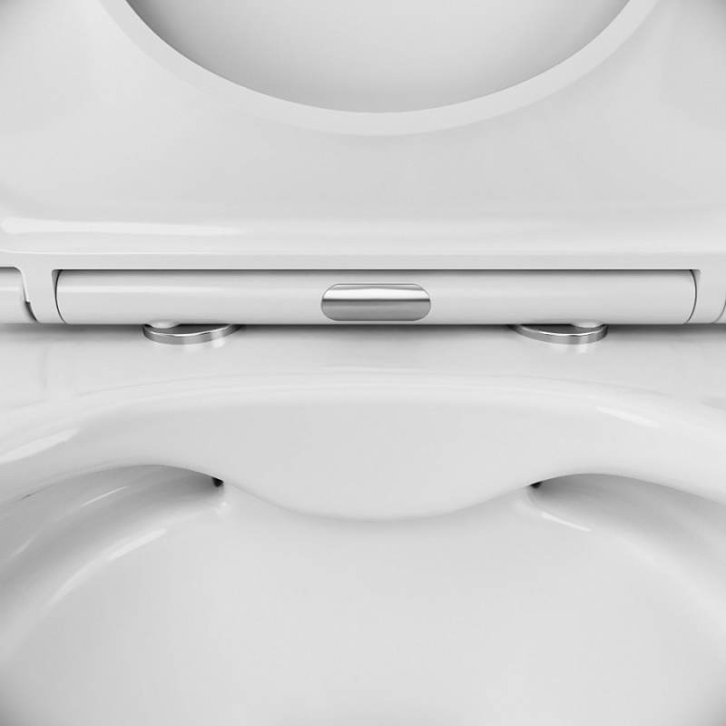 IS49001.111700 Комплект инсталляция с клав Pro L белый с подвесным унитазом FlashClean с сид м/л AM.PM Awe - Вид №3