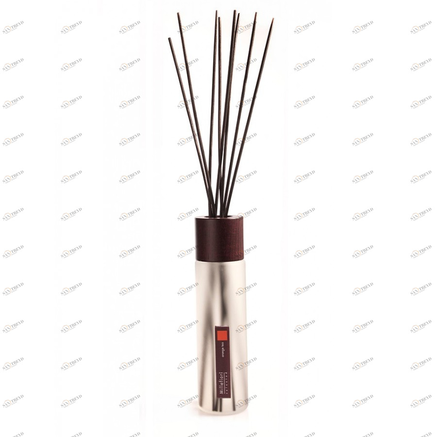 Диффузор с палочками 350 мл "Апельсиновый чай" Orange tea MILLEFIORI MILANO АПЕЛЬСИН 267529 Коричневый 