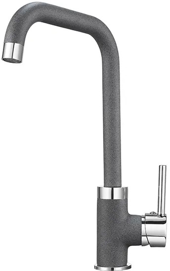 0041, ГРАФИТ (ЧЁРНО-СЕРЫЙ), СМЕСИТЕЛЬ КУХОННЫЙ