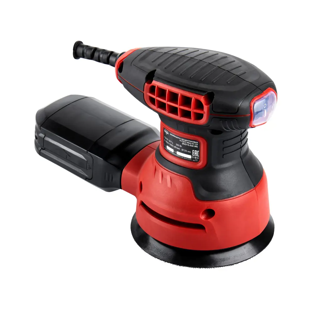 Эксцентриковая шлифмашина Elitech 03-12Э для профессиональной обработки дерева 89409769 STLM-1574479 - Вид №4