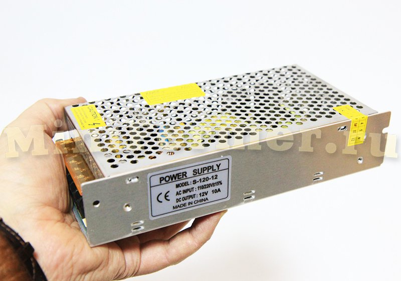 2153 Блок питания 220V AC / 12V DC 10А LAB.Space  - Вид №6