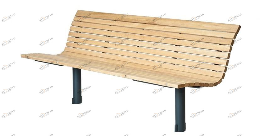 Euroform W Деревянная скамейка со спинкой  35, 35f 