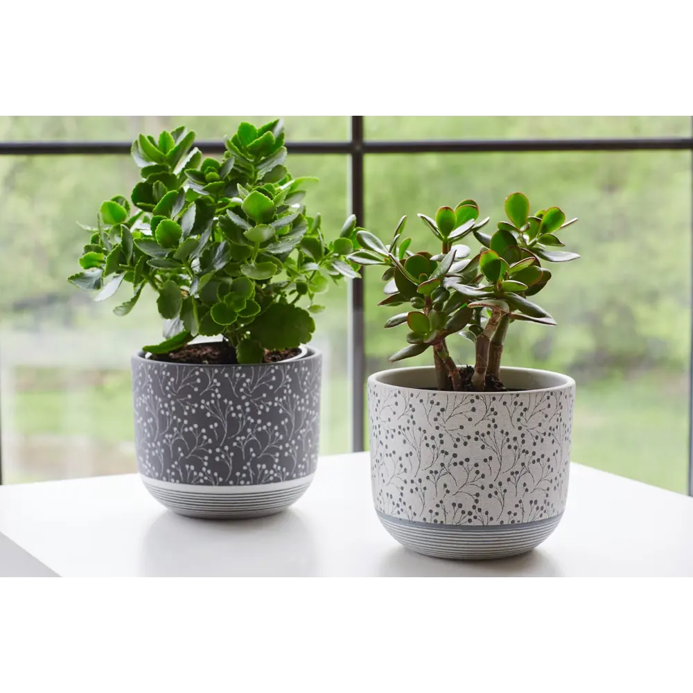 Керамический горшок Santreyd «Лён» для комнатных растений 82836509 Лен STLM-0036712 - Вид №3