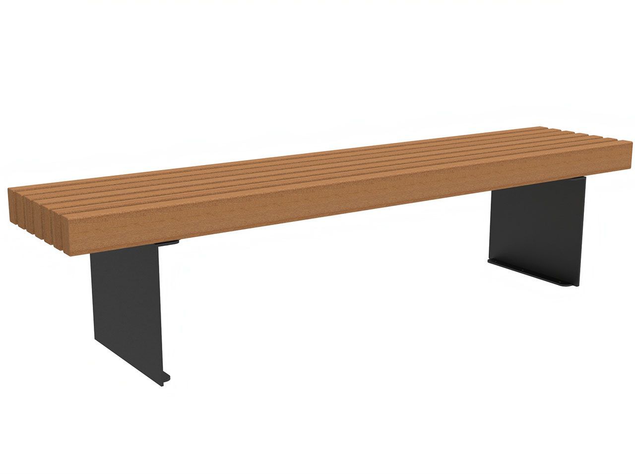 Скамья okumè без спинки Lazzari дольмен ARCH-00006528 - Вид №6