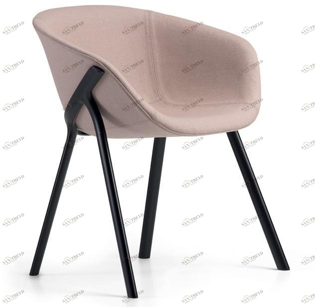 Alias Стул с обивкой и подлокотниками Kobi 03a