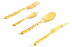 Seletti Набор столовых приборов из латуни Fingers