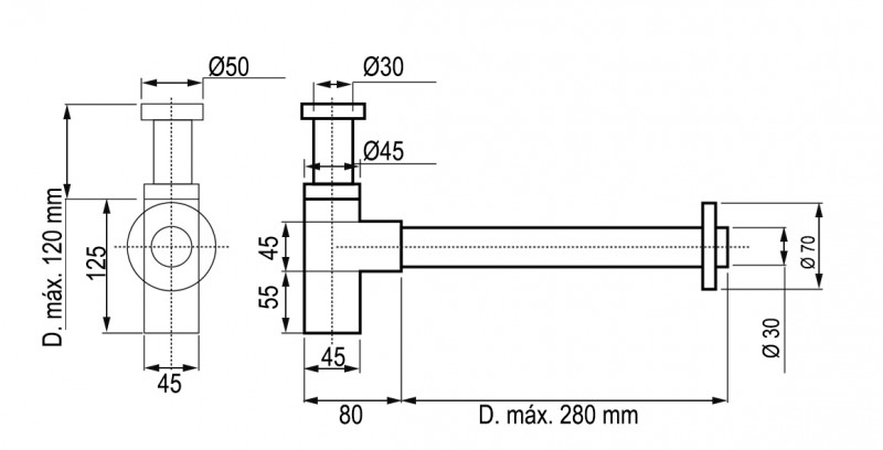 SFR Круглый сифон Plumbing Martí 1921 Marti 1921  - Вид №16