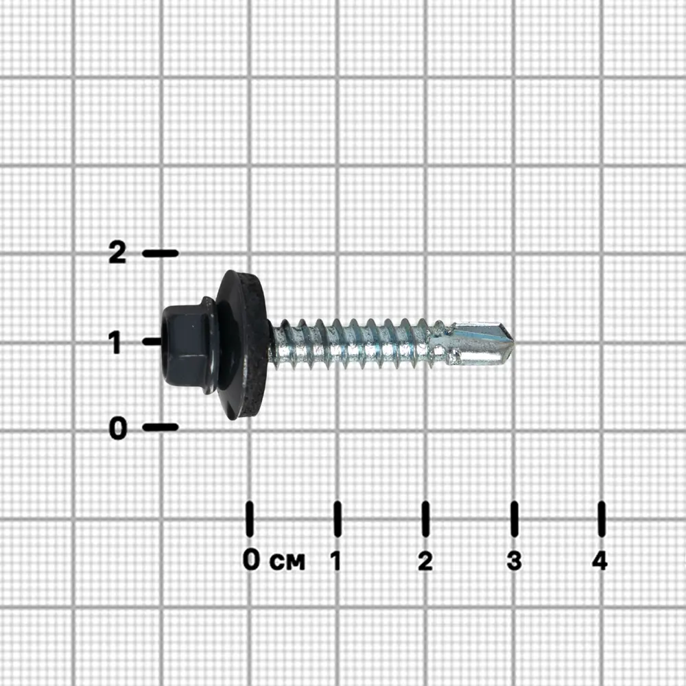 Саморезы кровельные по металлу DILWIS с буром 5.5×32 мм (80 шт) 89386431 STLM-1578634 - Вид №2