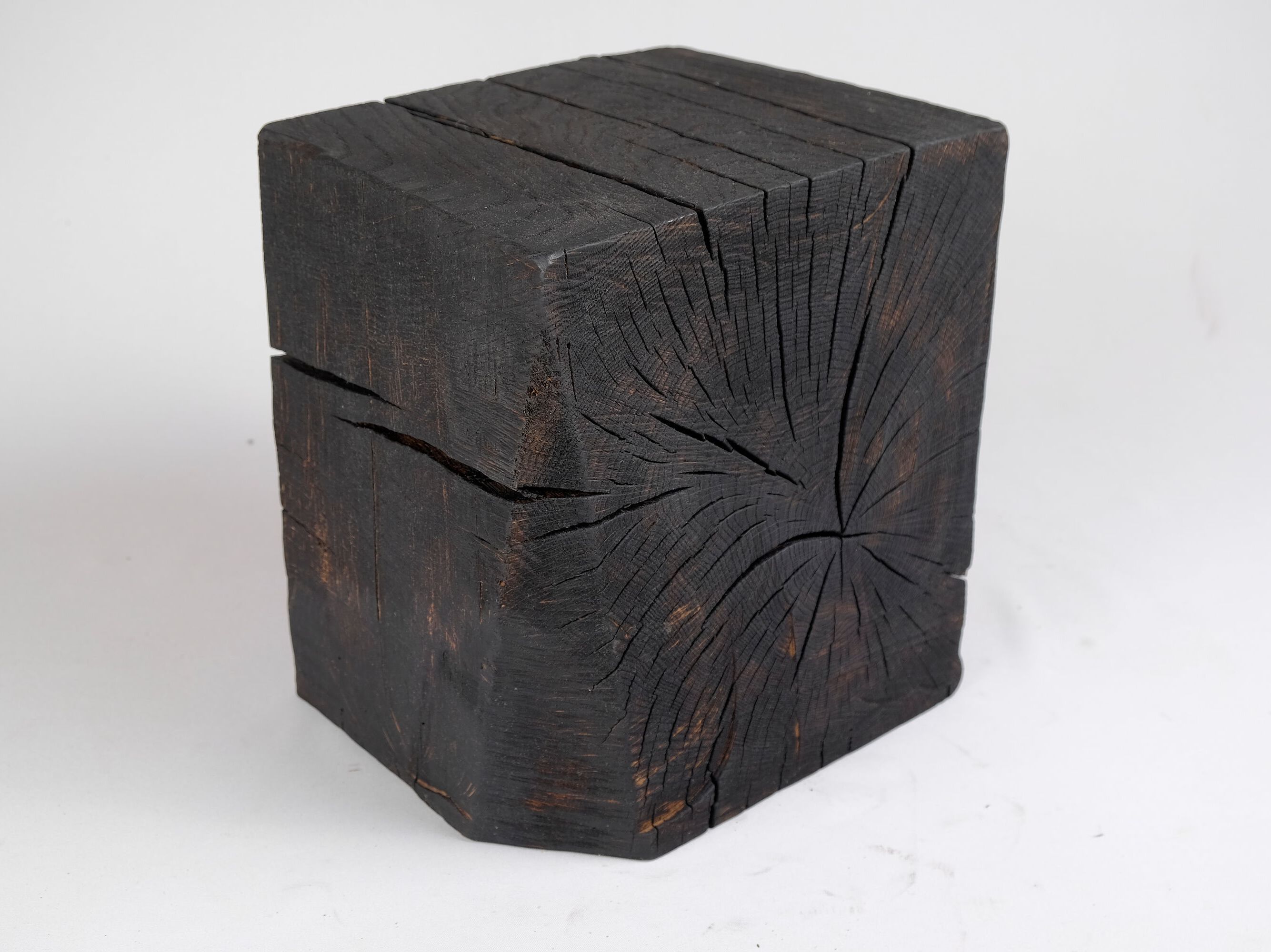 Квадратный журнальный столик из дуба Logniture Jownik ARCH-00048966 - Вид №6