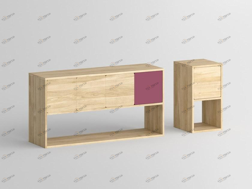 Vitamin Design Буфет из массива дерева с распашными дверцами sun-id-1457447