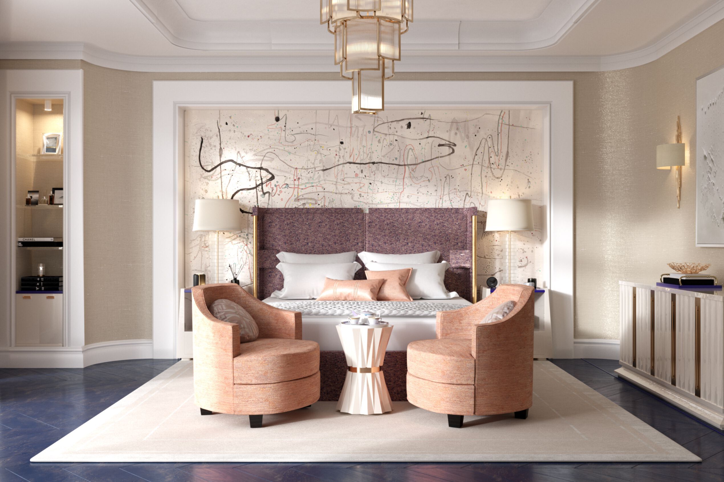 Прямоугольный ковер ручной работы Tapis Rouge Симфония ARCH-00132033 - Вид №2