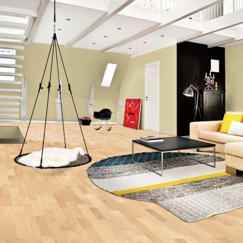 Спортивный паркет Kahrs Спортивные полы Актив Флор Клён Селект (Гладкая) 2423х200 мм 2600200585 - Вид №6