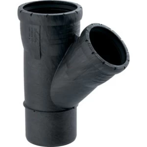GEBERIT 393.634.14.1 Тройник Geberit Silent-Pro 45°