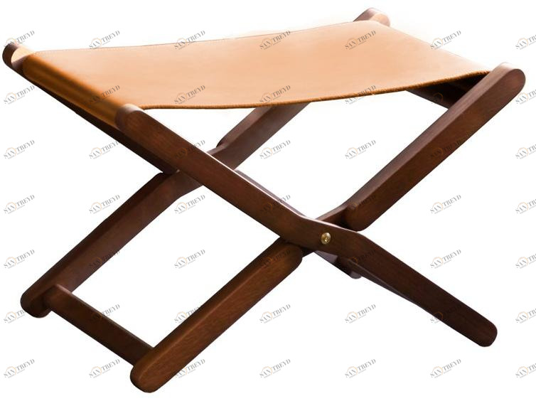 Duvivier Canapés Подставка для ног из кожи Emile Emilxg92