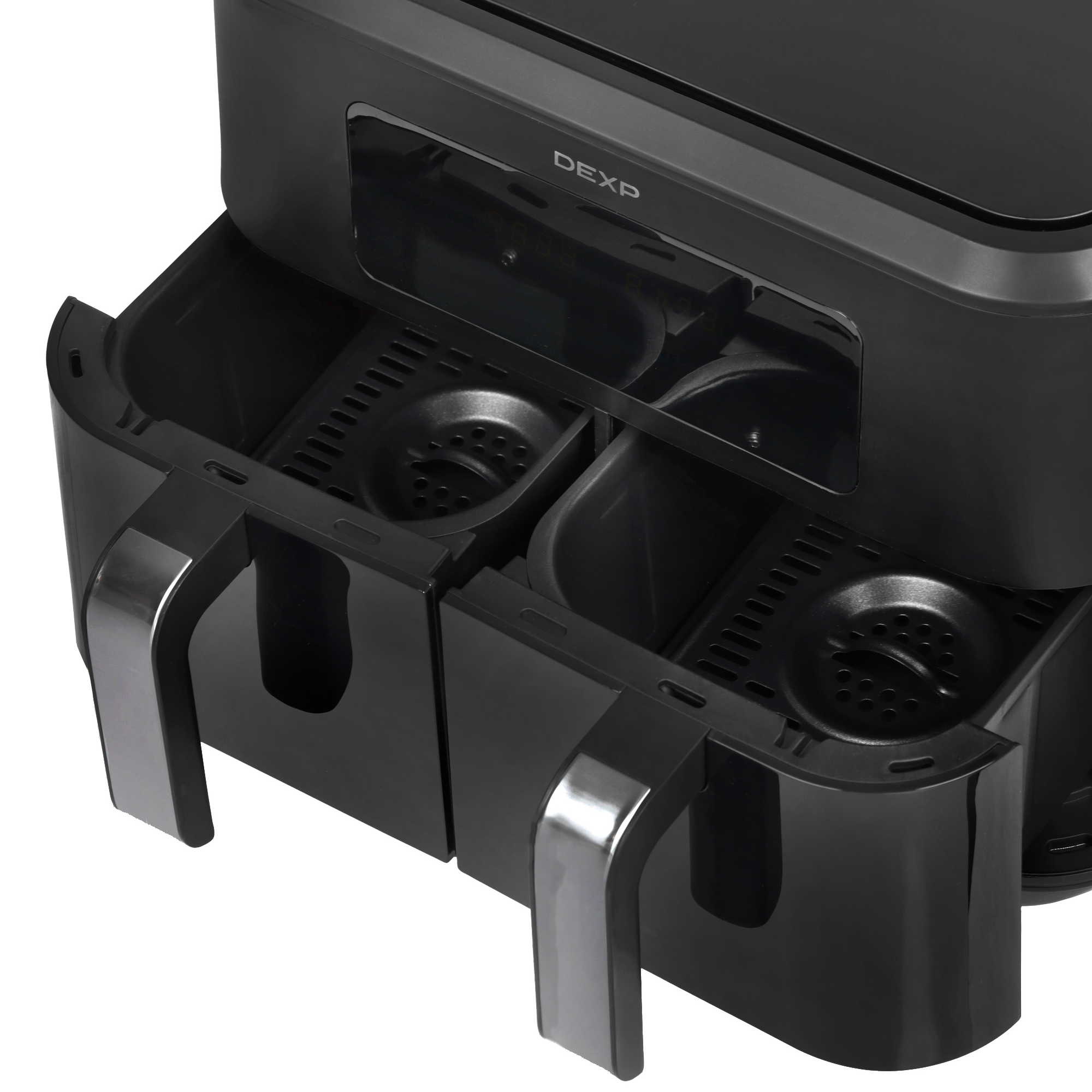 9208124 Аэрогриль DEXP DAF-2208 DoubleFry черный STDN-0063035 - Вид №5