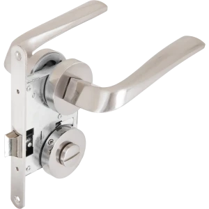 Дверные ручки 381 SN с запиранием комплект цвет никель 85219984 STLM-2166629