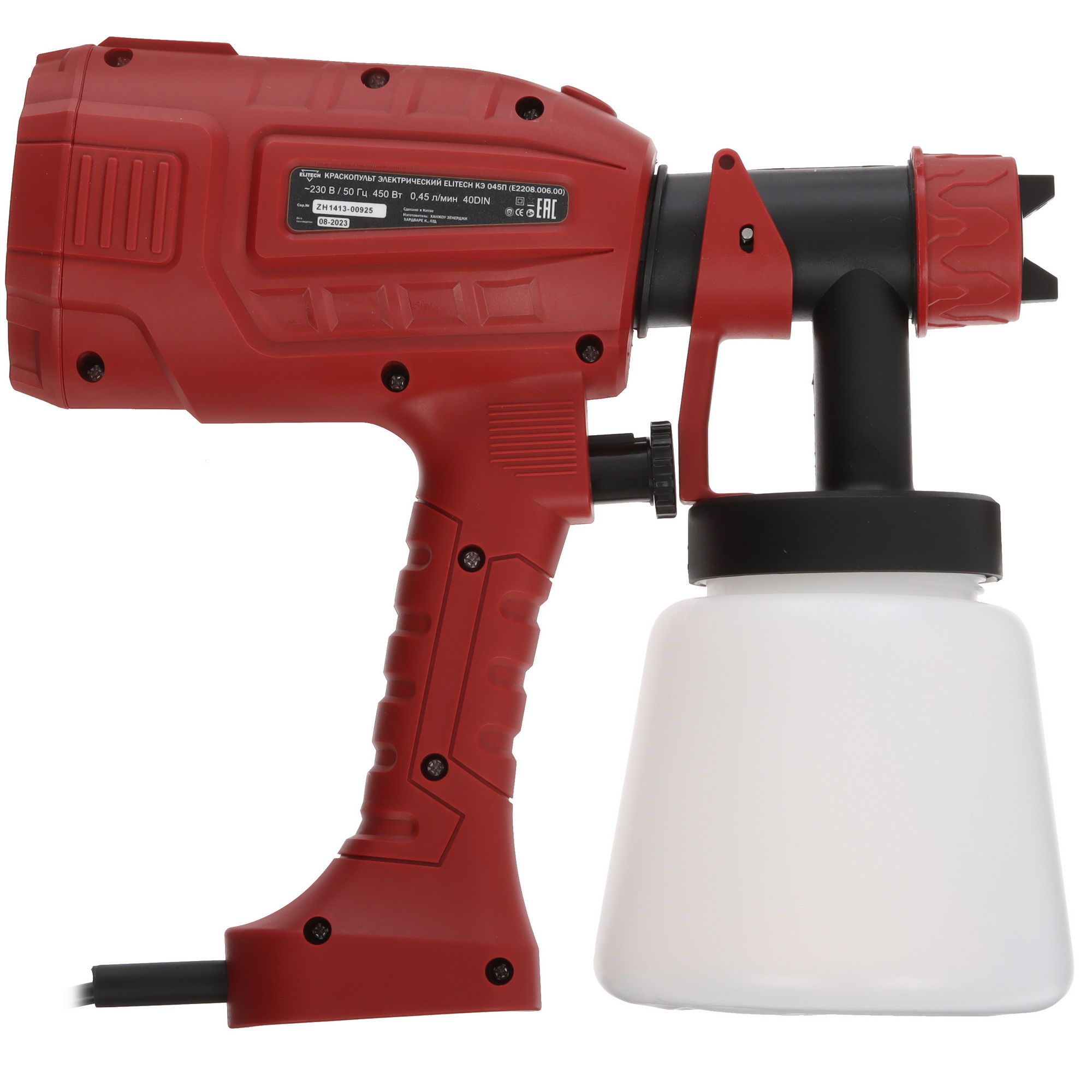 Краскопульт ELITECH КЭ 045П 9079164 STDN-0063623 - Вид №1