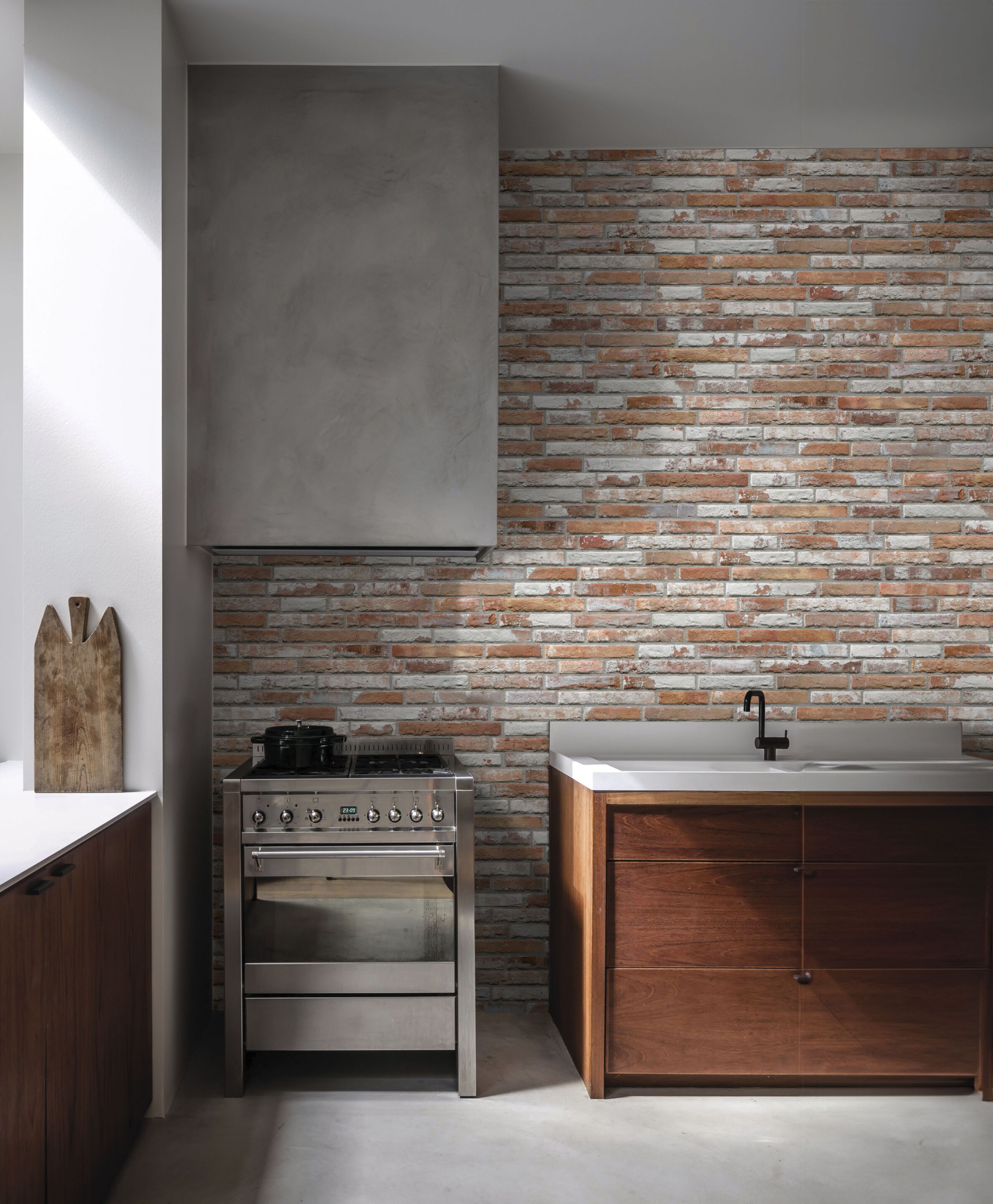 Пол / облицовка керамогранита с эффектом кирпича KERADOM INDUSTRIAL ARCH-00061171 - Вид №11