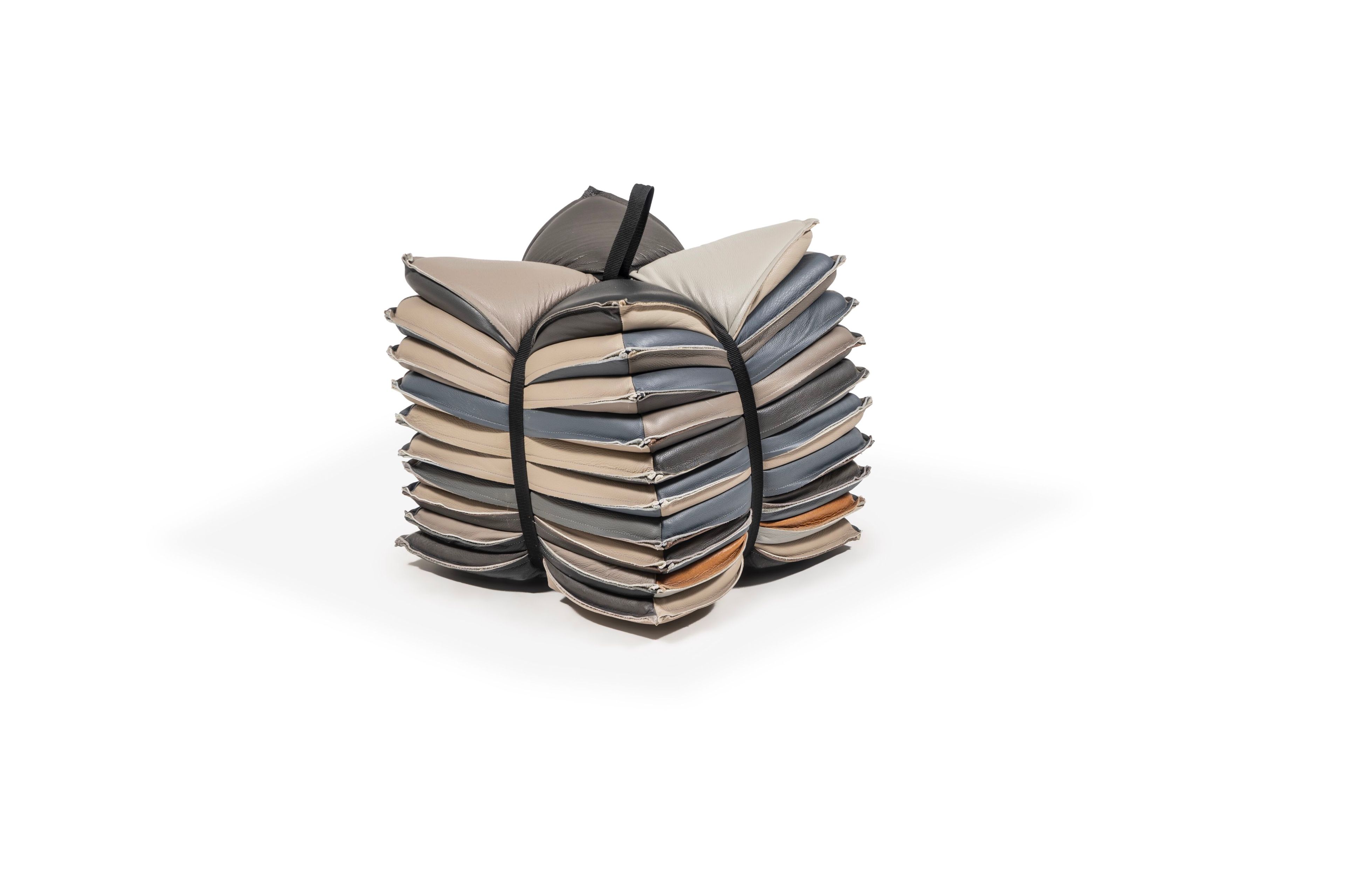 Квадратный пуф из ткани Calia Italia Superior ARCH-00058836 - Вид №11