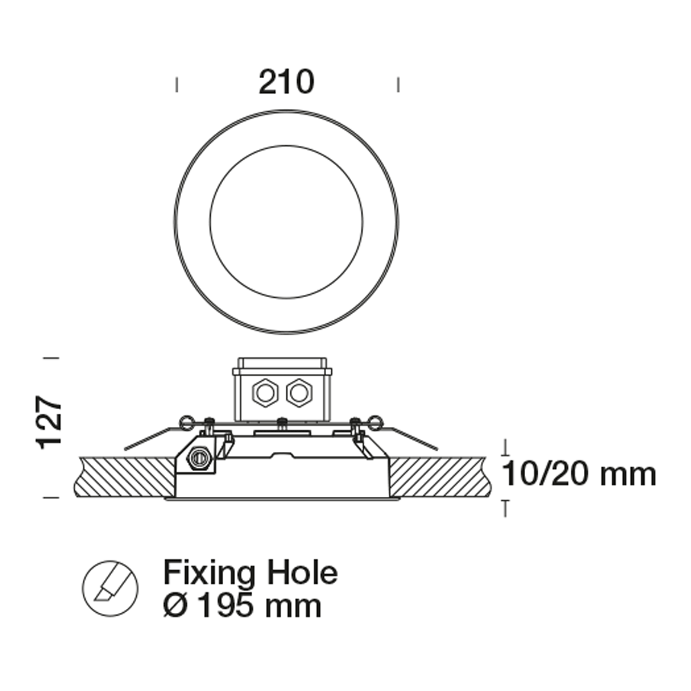 8488467 Встраиваемый в потолок светильник Platek OBLO'  OBLO' - 12 LED 4000K Elliptical  - Вид №6