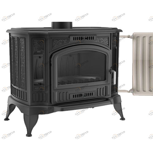 Чугунная печь-камин Kratki KOZA/K9/150/PW/W 4934