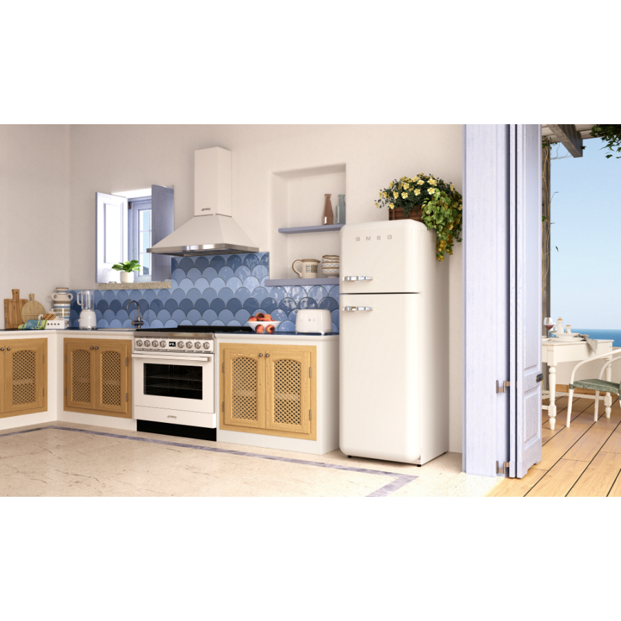 Тостер Smeg на 2 ломтика, белый TSF01WHEU - Вид №3