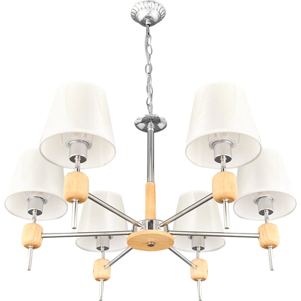 Люстра Jlight Lex 3140/6 цвет хром 84315598 STLM-2124063  - Вид №2