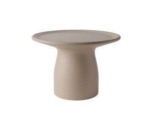 Полиэтилен низкий круглый журнальный столик