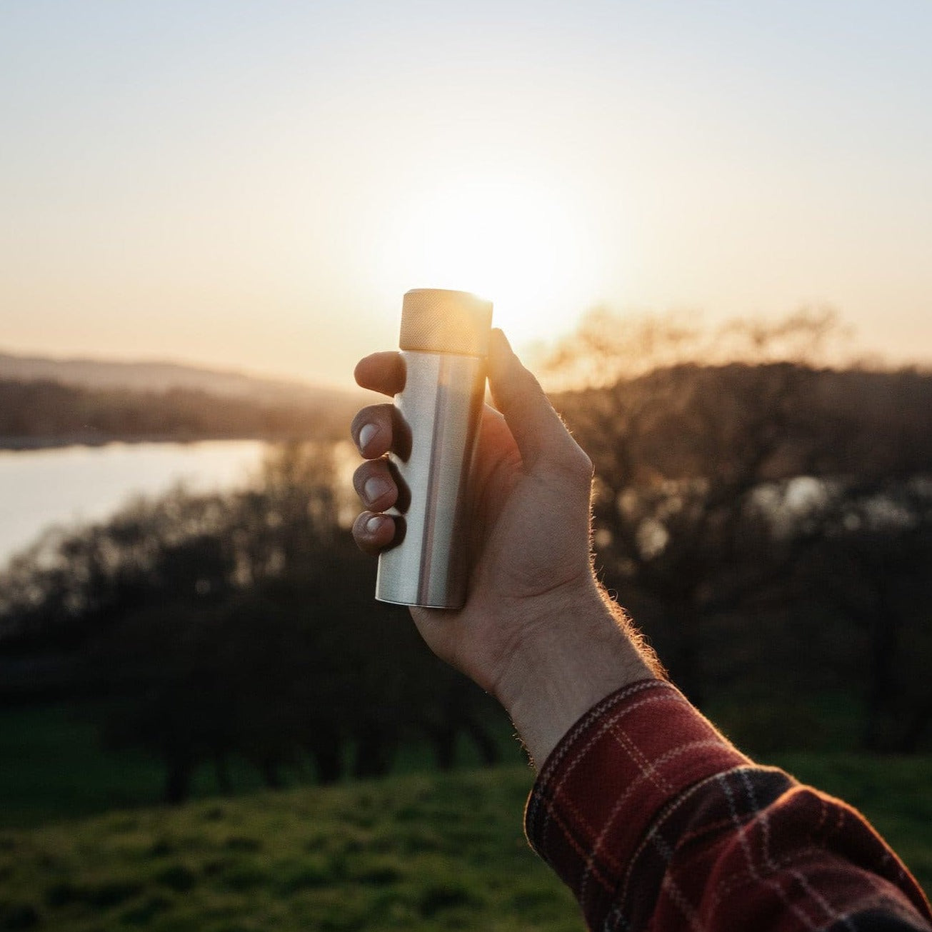 W203STE Фляжка на 100 мл - сталь Wingback  - Вид №9