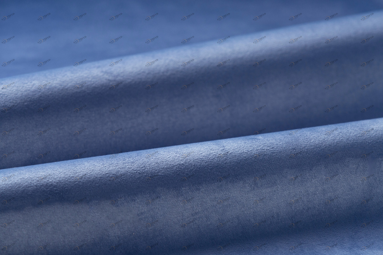 COLORISTICA Felicita_col.17 Ткань мебельная  Микровелюр  NEWFelicita Синий 