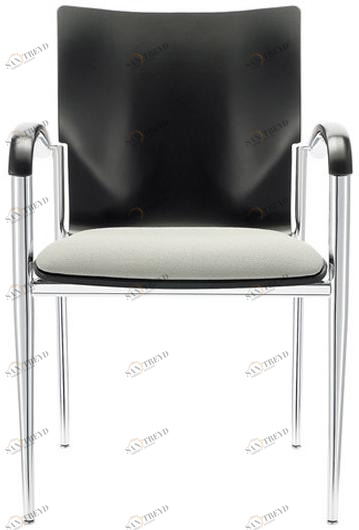 Brunner Штабелируемое кожаное кресло с подлокотниками Plaza sun-id-1365915