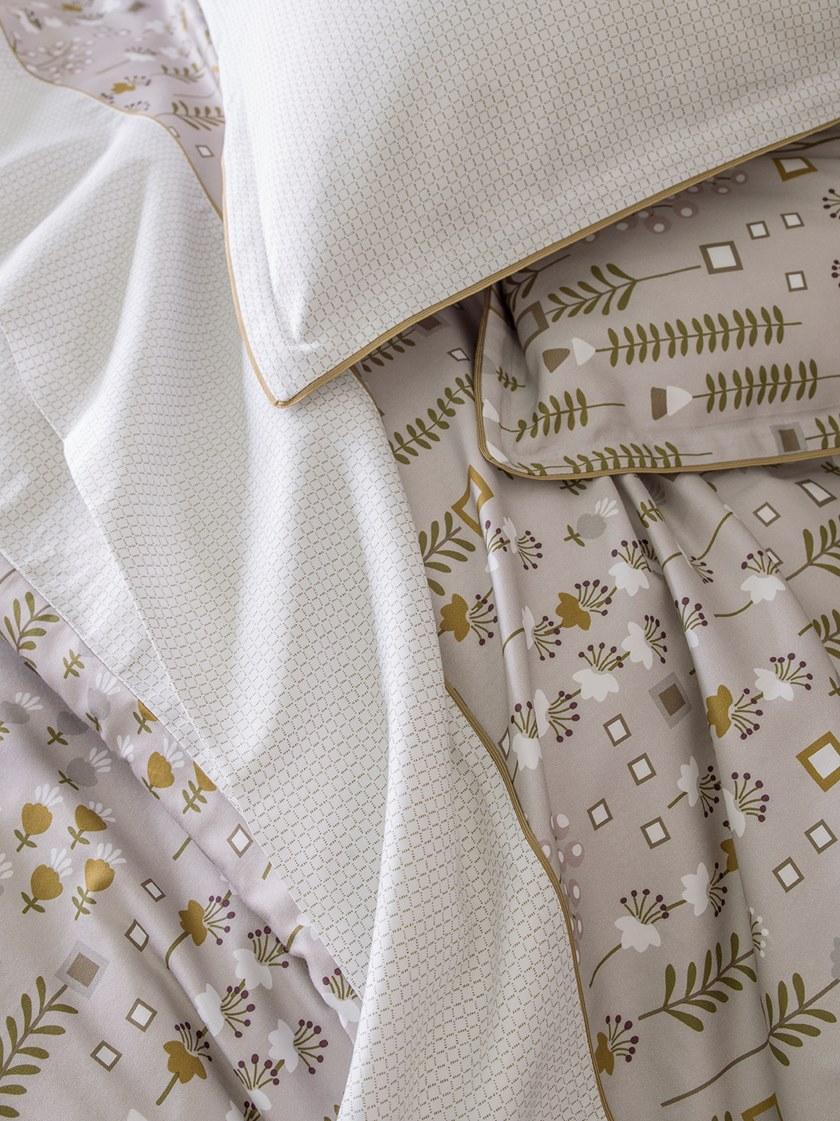 Alexandre Turpault Кровать из хлопка с рисунком и цветочными мотивами Conte d'hiver sun-id-1382913 - Вид №3